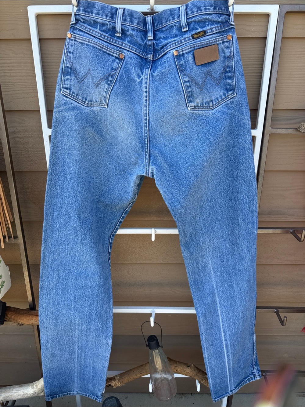 Vintage early 80 Wrangler Cowboy Cut pro rodeo 33"x40" pre washed